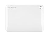 Toshiba Canvio Connect II - Disco duro externo de 1 TB (USB 3.0, 6,35 cm (2.5')), blanco