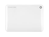 Toshiba Canvio Connect II - Disco duro externo de 1 TB (USB 3.0, 6,35 cm (2.5')), blanco