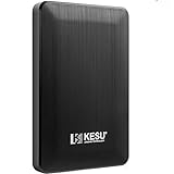 KESU Ultra Slim Disco Duro Externo Portátil 2.5' 500GB, USB3.0 SATA HDD Almacenamiento para PC, Mac, MacBook,...