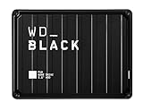 WD BLACK P10 4TB Game Drive HDD portátil USB 3.2 Gen 1 Type-A compatible con Playstation, Xbox, PC y Mac
